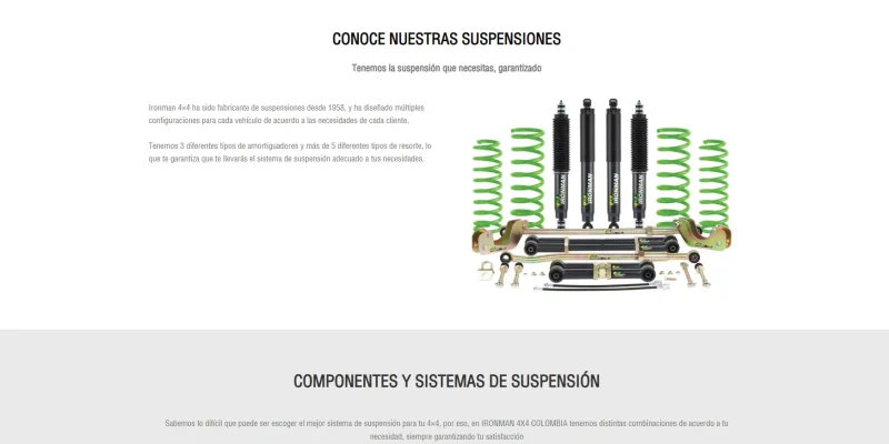 Desarrollo web con enfoque en catálogo de productos automotrices