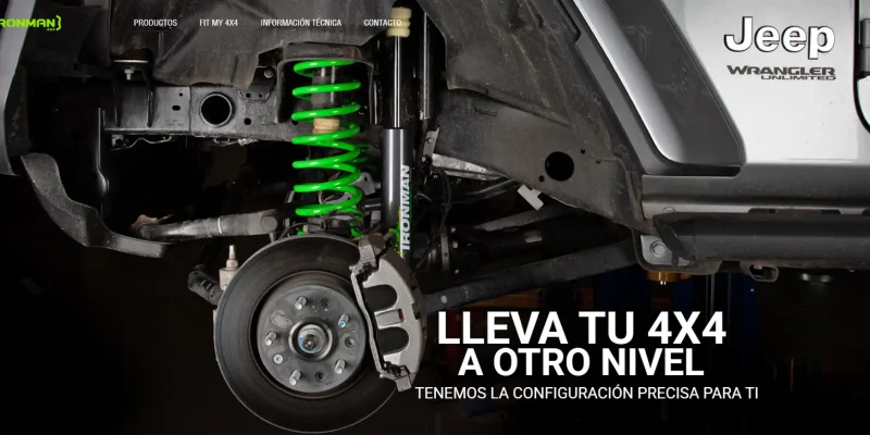 Diseño de e-commerce especializado en repuestos y accesorios para autos