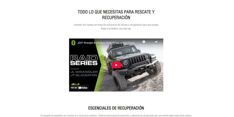Diseño web enfocado en experiencia de usuario para tienda de repuestos de carros