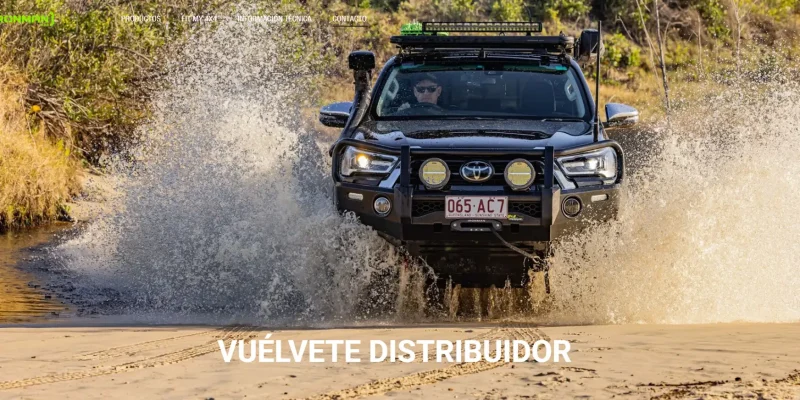 Interfaz digital optimizada para empresa del sector de repuestos para carros