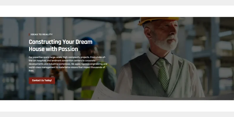 Proceso de desarrollo web para MCSGlassUSA realizado por 1VisionArte