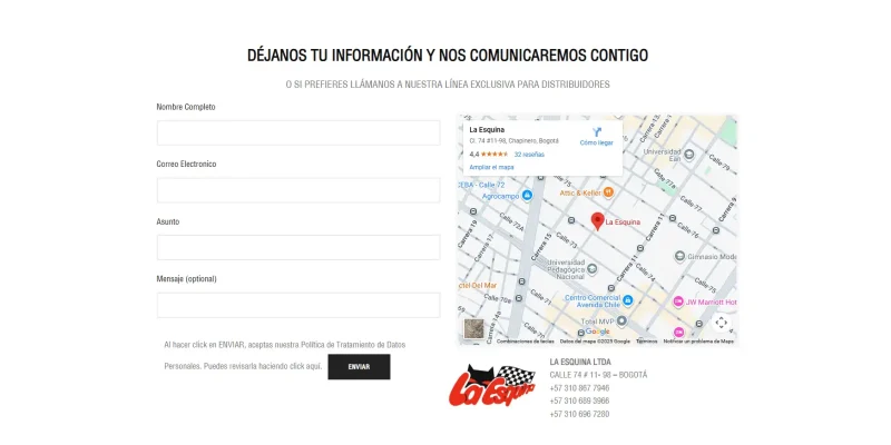 Proyecto web para marca especializada en repuestos de carros y camionetas 4x4