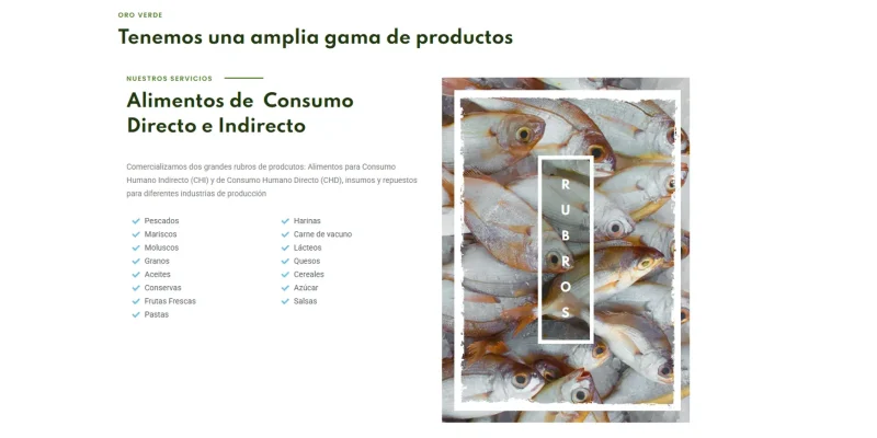 alimentos a granel internacionales fish
